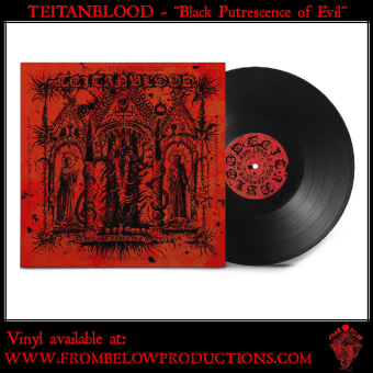 TEITANBLOOD Black Putrescence of Evil LP [VINYL 12"]